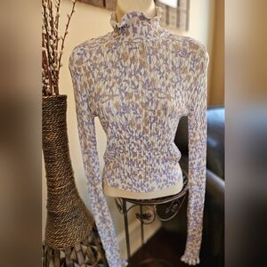 Zara Elegant Lace Patterned Top